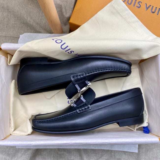 Luxury logo premium men's classic loafers