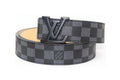 GORGEOUS SQUARE PATTERNED LEATHER BELT