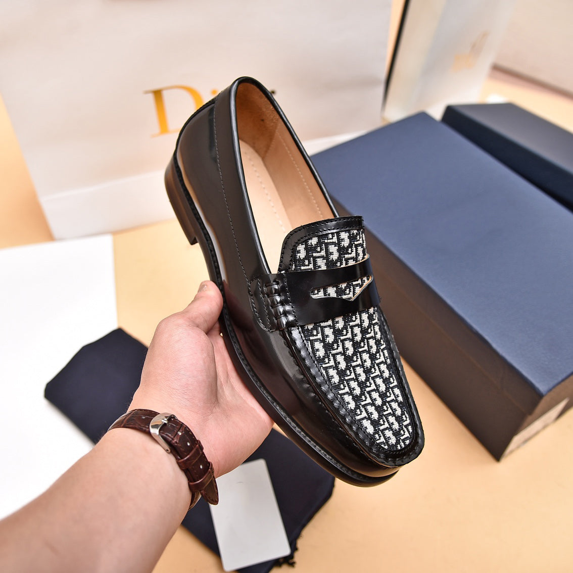 Black Classic  Fashion Men's Loafers