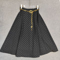 New Fashion All-match Skirt With Belt 1024030613