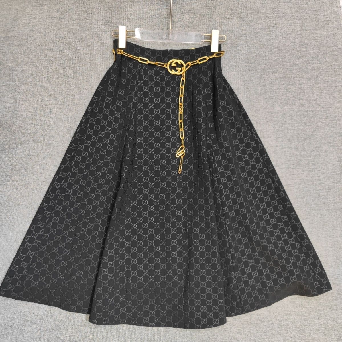New Fashion All-match Skirt With Belt 1024030613