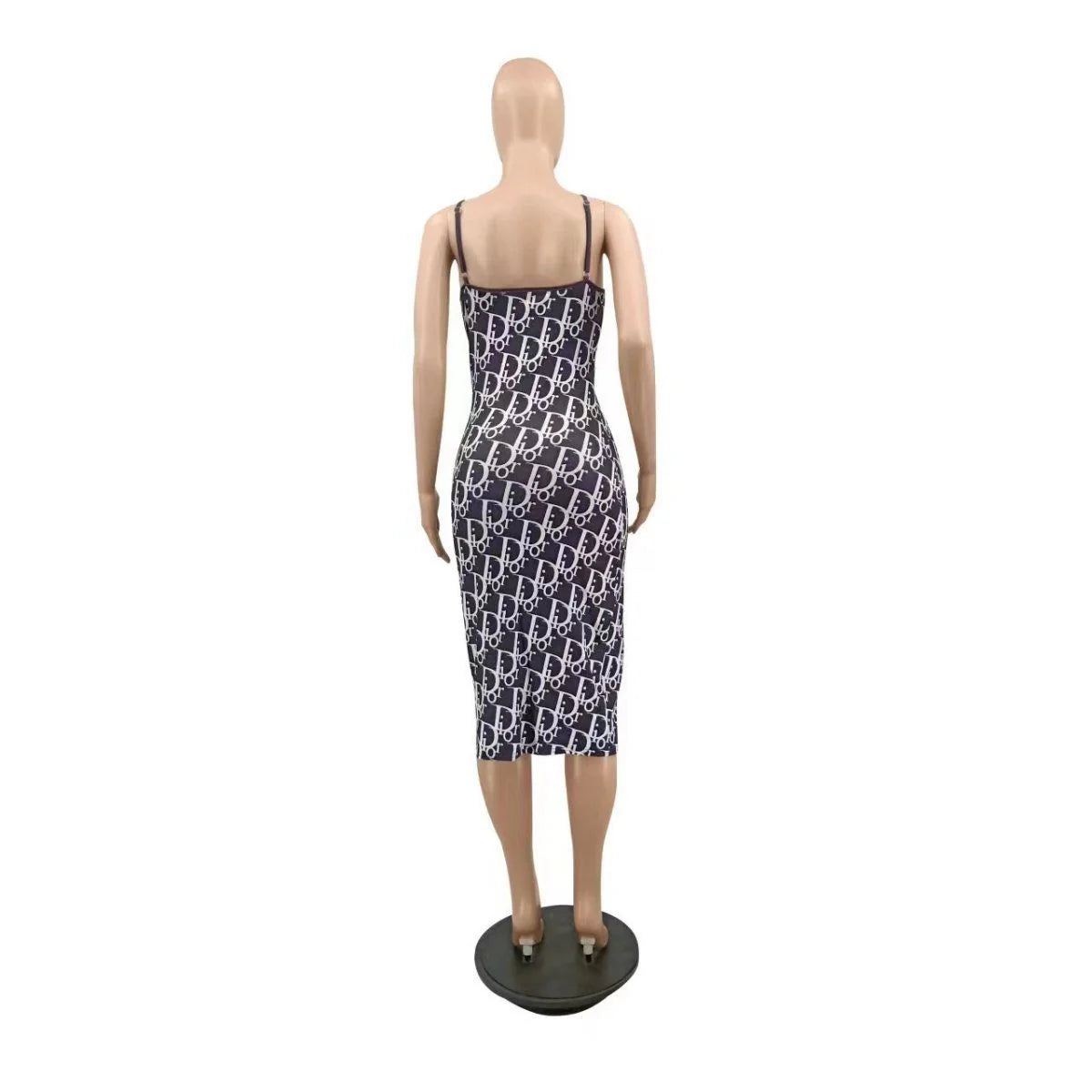 Spring And Summer New Sexy Fashion Slim V-neck Strap Dress 1024060510