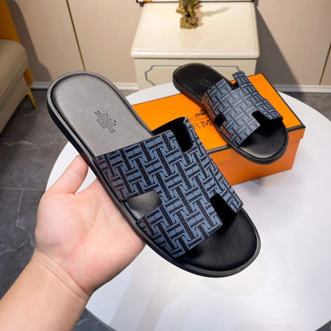 New fashion men's printed casual sandals 1024052009