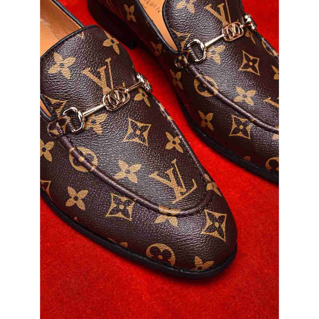 New Fashion Genuine Leather Slip On Shoes High version