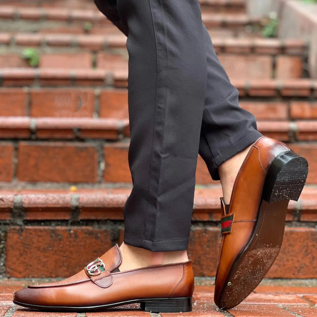Luxury G formal dress slip on shoes 04240514021