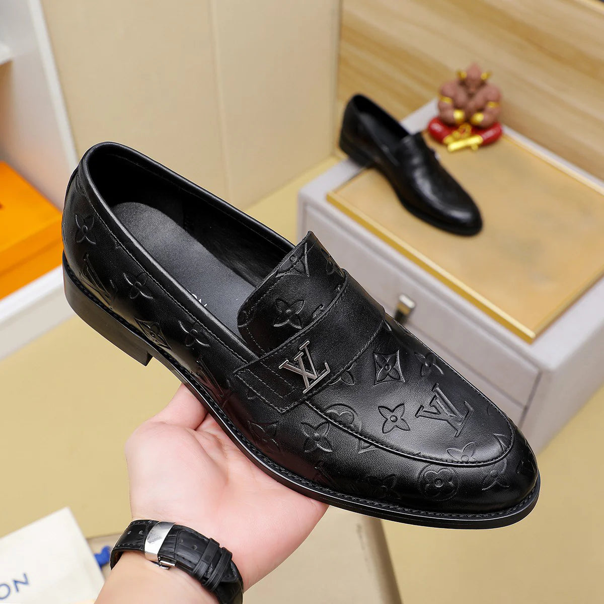 Lv high-end business formal shoes 1025022702
