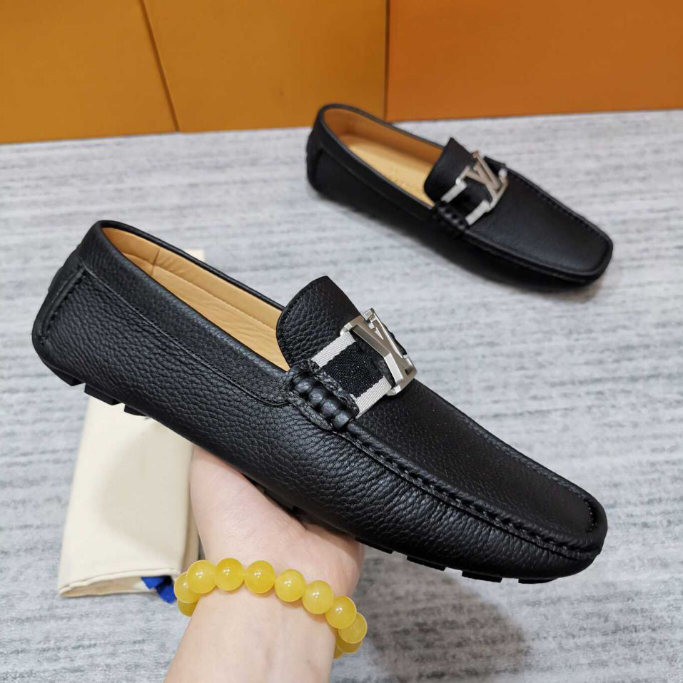 Logo Men Slip-on Shoes V10