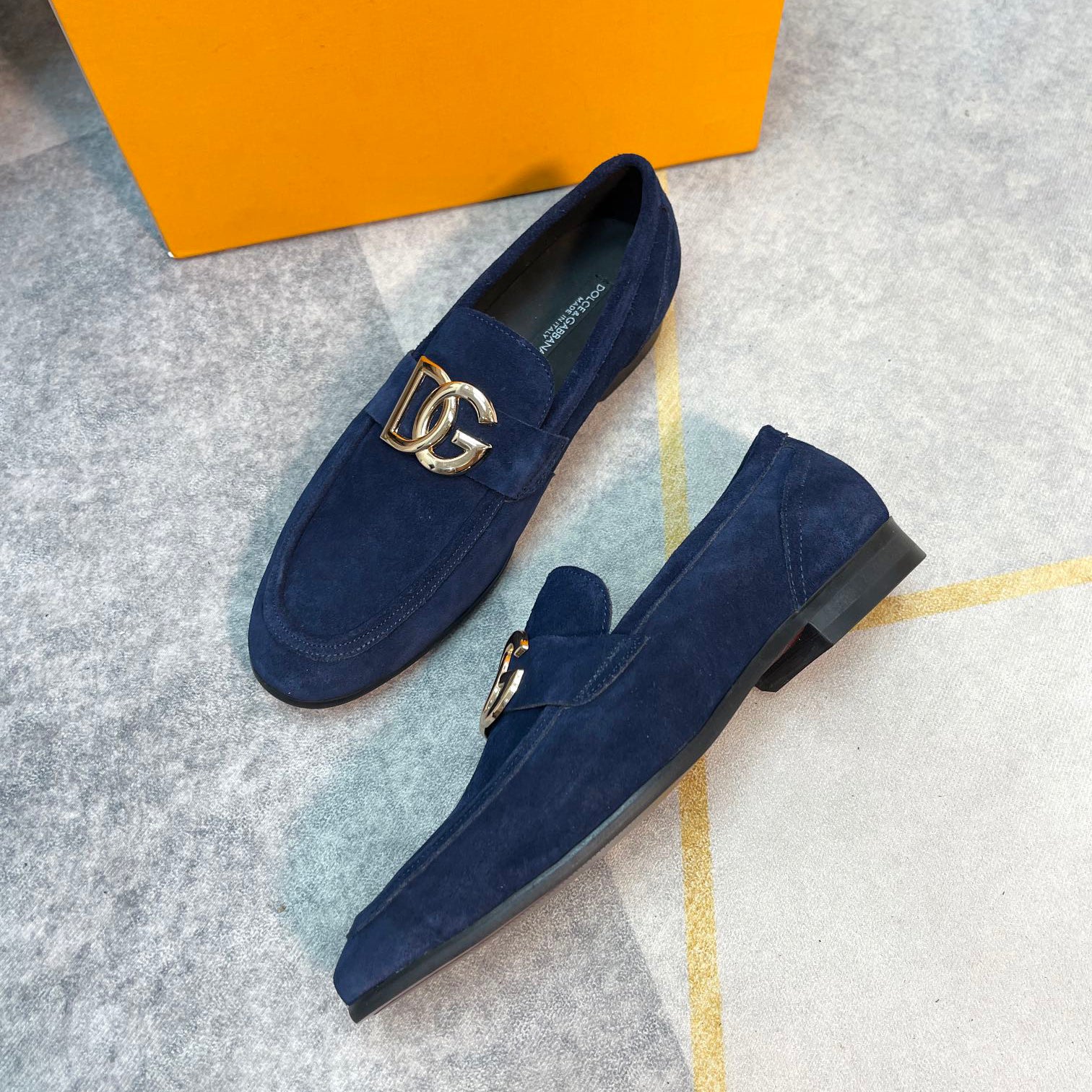 DG new men's suede loafers XC0723092205