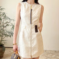 New Fashion Printed Sleeveless Dresses 1025062310