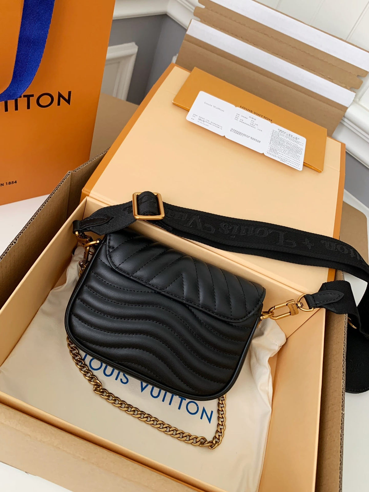Handmade Leather Crossbody Bag New Wave Multi Pochette