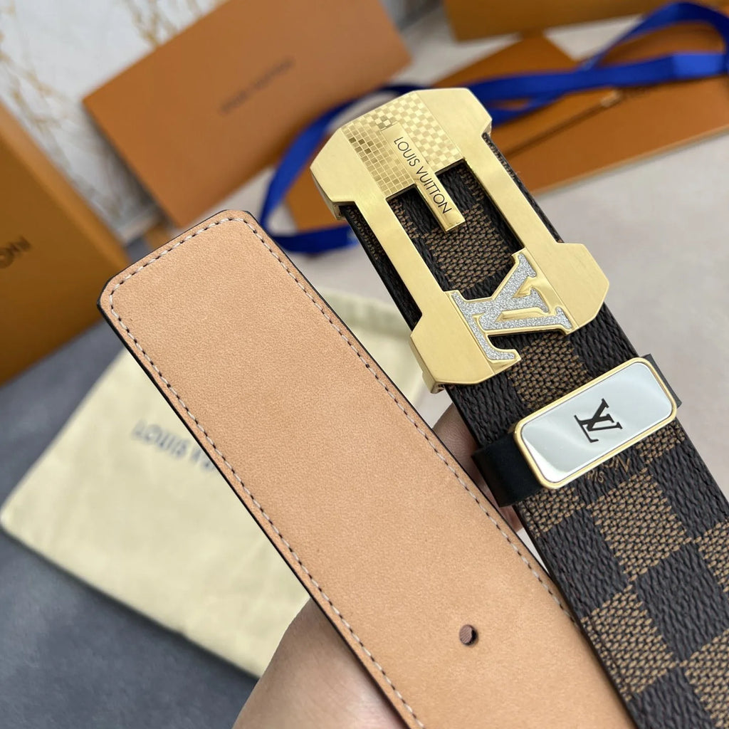 Lv Luxury Genuine Leather Men’s Belt 1025010749