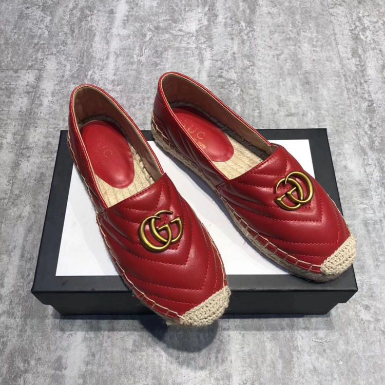 Fashion new straw woven fisherman's shoes PD10063027