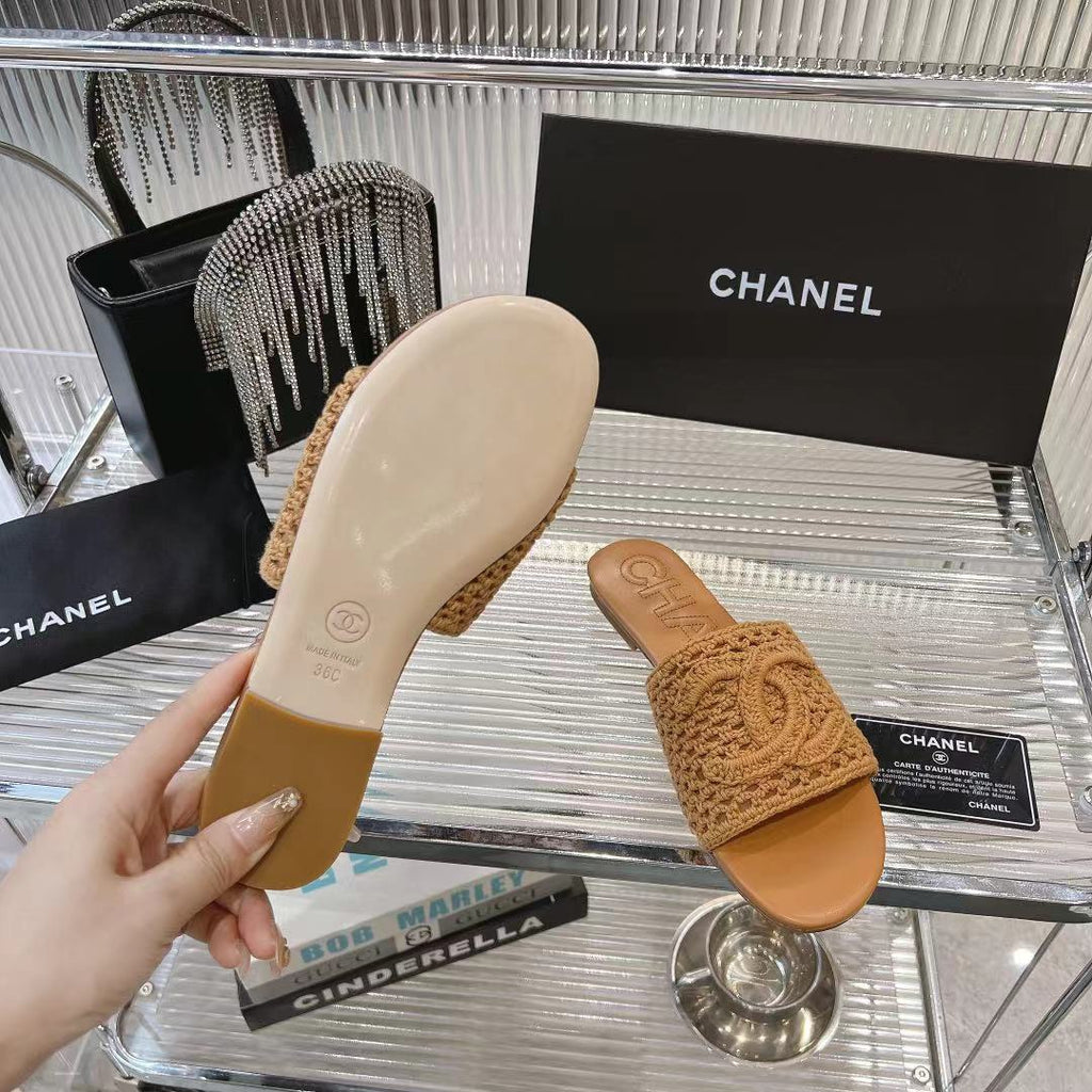 CHA Summer Woven Flat Sandals XC0426060803