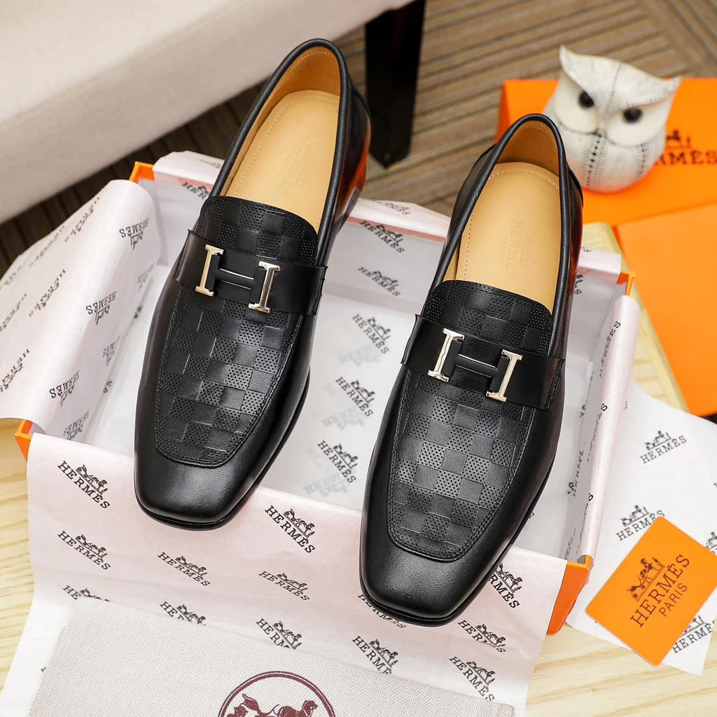 New men's casual leather shoes 1024022216
