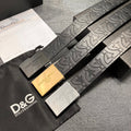 New Embossed Simple Versatile Belt 1025063004