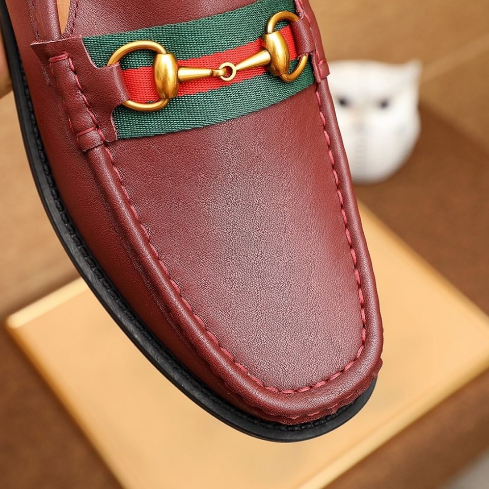 New G Logo Classic Style All-Match Men's Loafers-PD0523041101