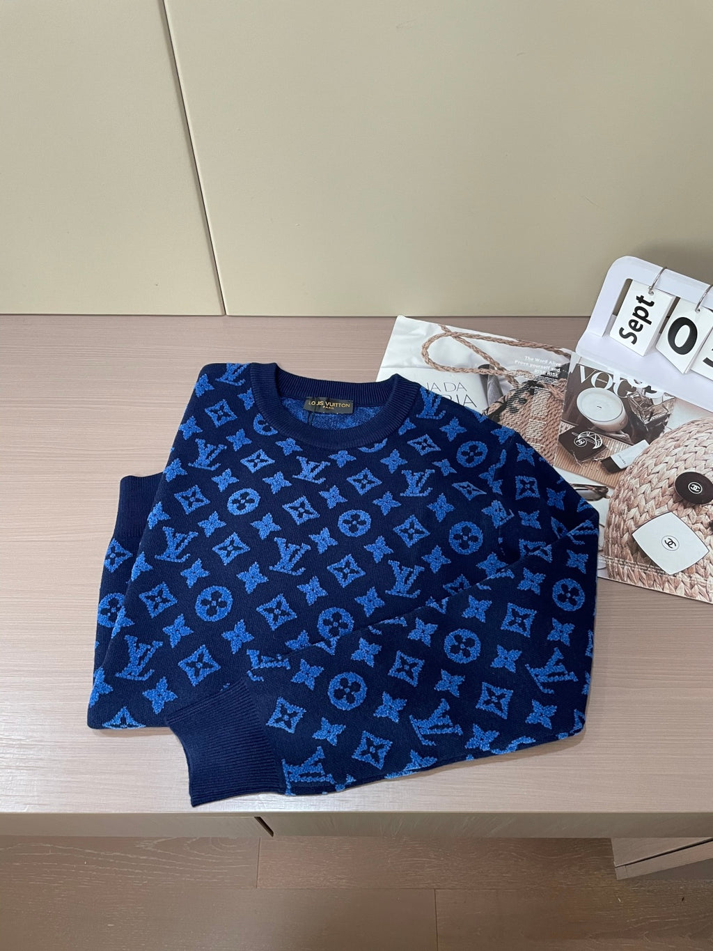 VL Fashion classic round neck sweater 3D-0425101401
