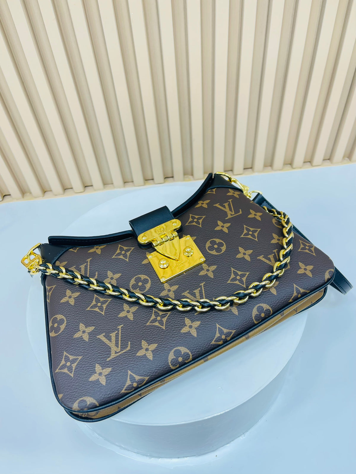 Fashion Design Large Capacity Women's Shoulder Bag Stylish Handheld Genuine Leather Canvas Messenger Bag 0424082106