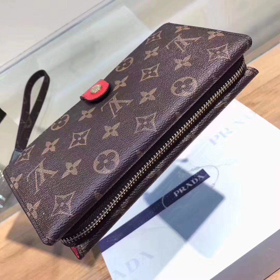 Printed Canvas Edition Zip Coin Purse XCS04199
