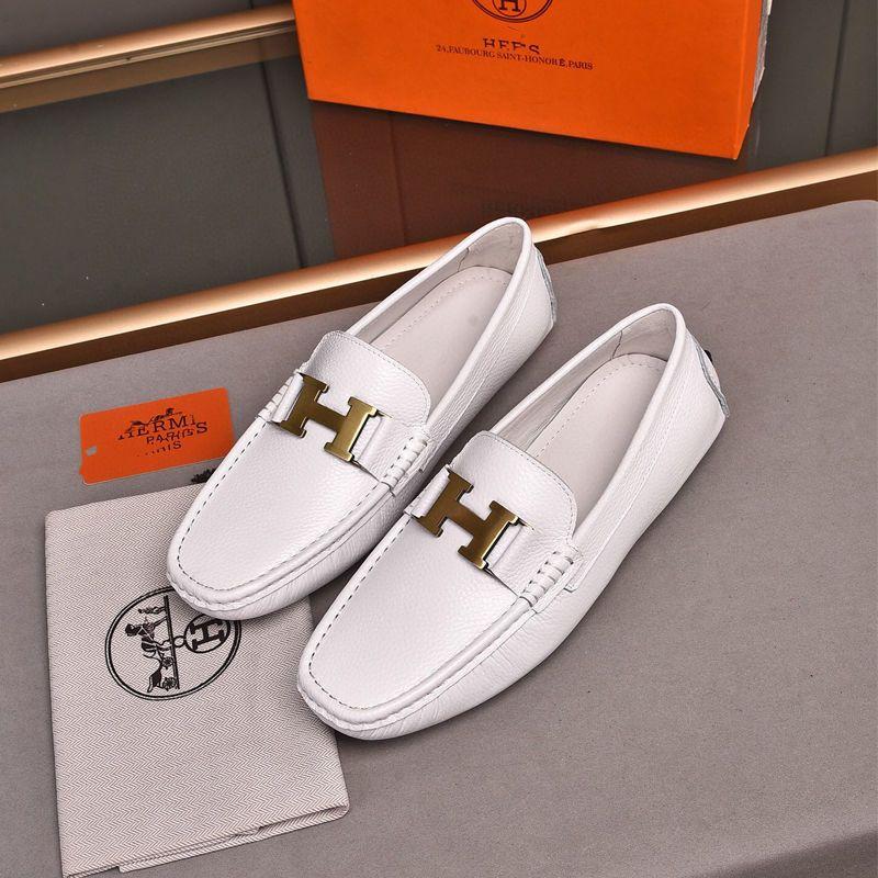 New Leather Casual Men's Shoes Comfortable Slip-on Loafers 1024031518