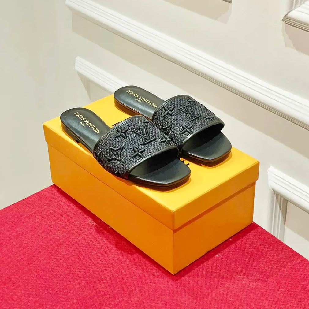 23 New summer slippers LOGO jacquard classic slippers XC 04 230717 02