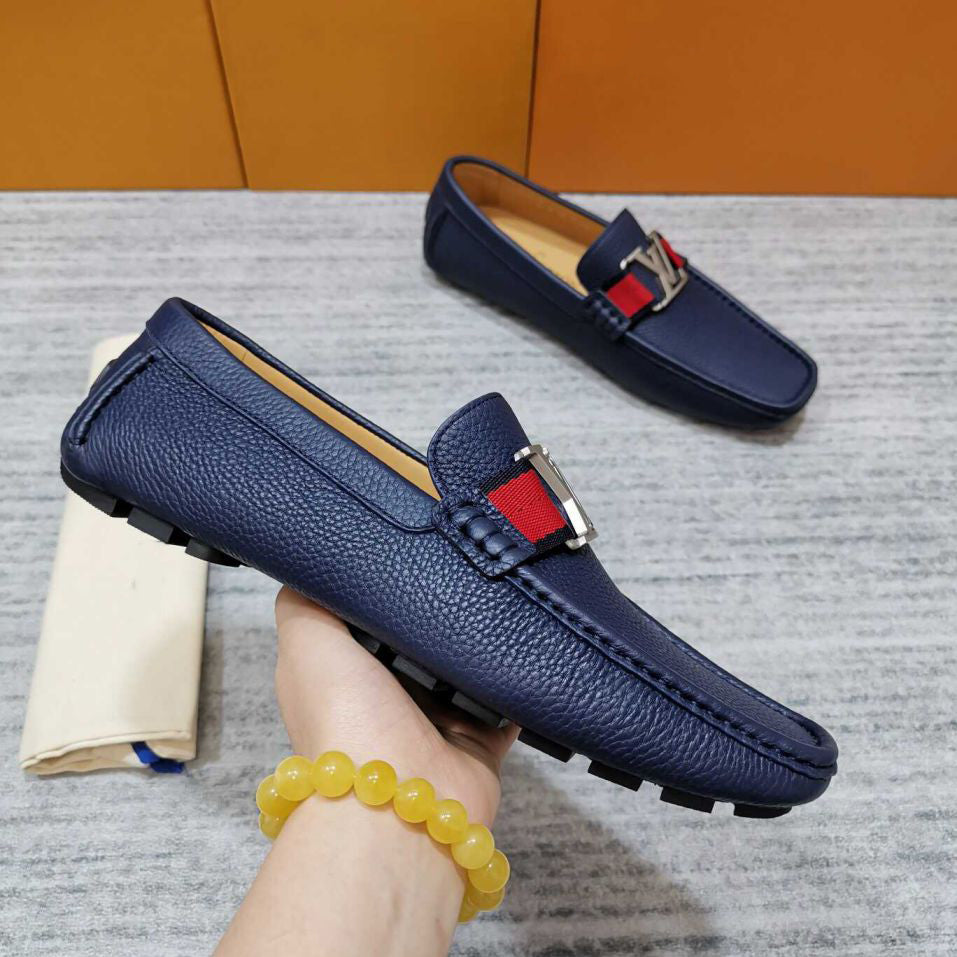Logo Men Slip-on Shoes V10