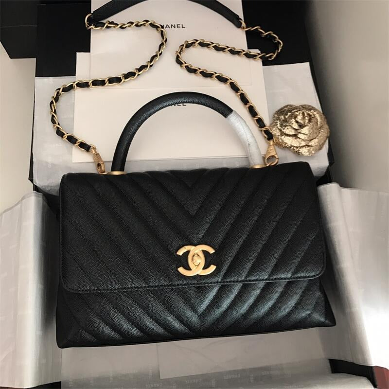 CC Coco Handle Women Leather Bag 10240656