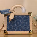 L Petite Valise Monogram Denium Bag 1024071014