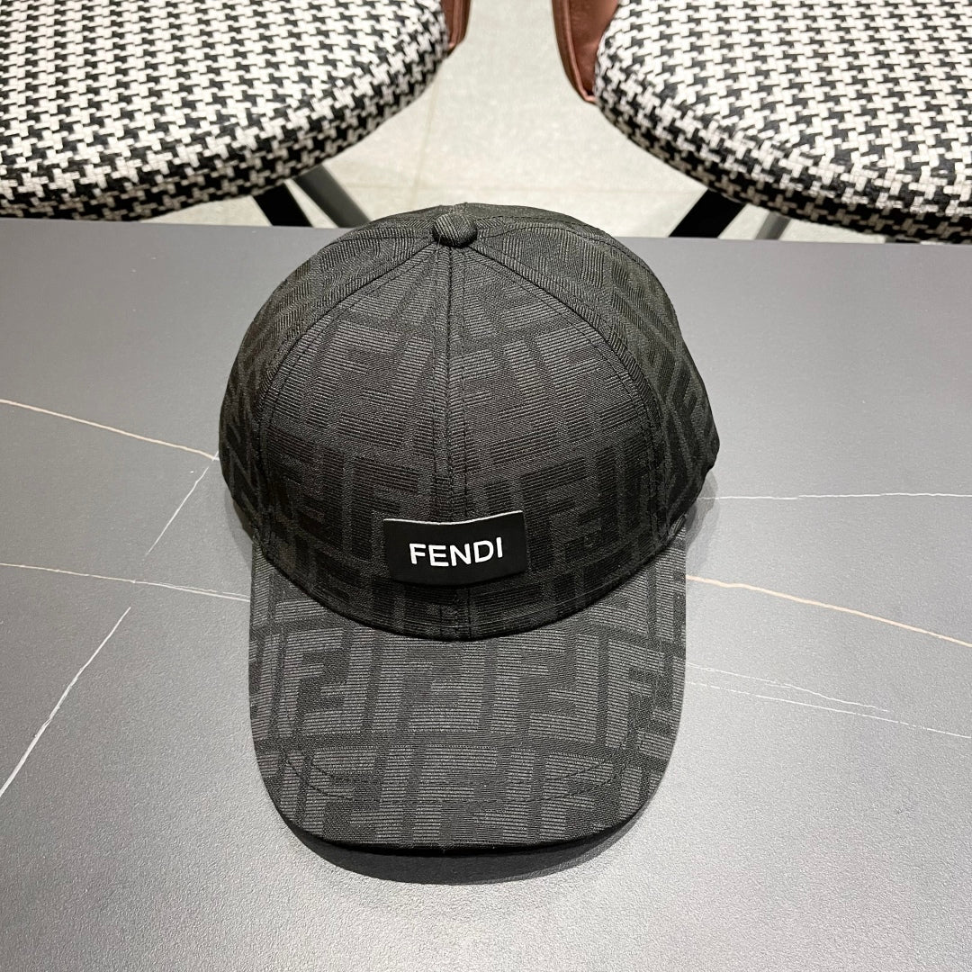 Branded Canvas Jacquard Letter Baseball Cap 1025040104
