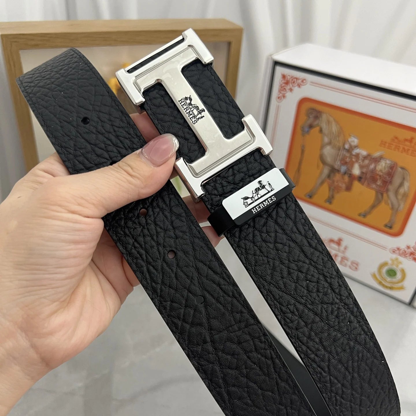 Men's leather belt 1425121903