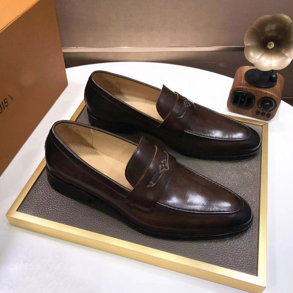 Classic V Brown Penny Loafers