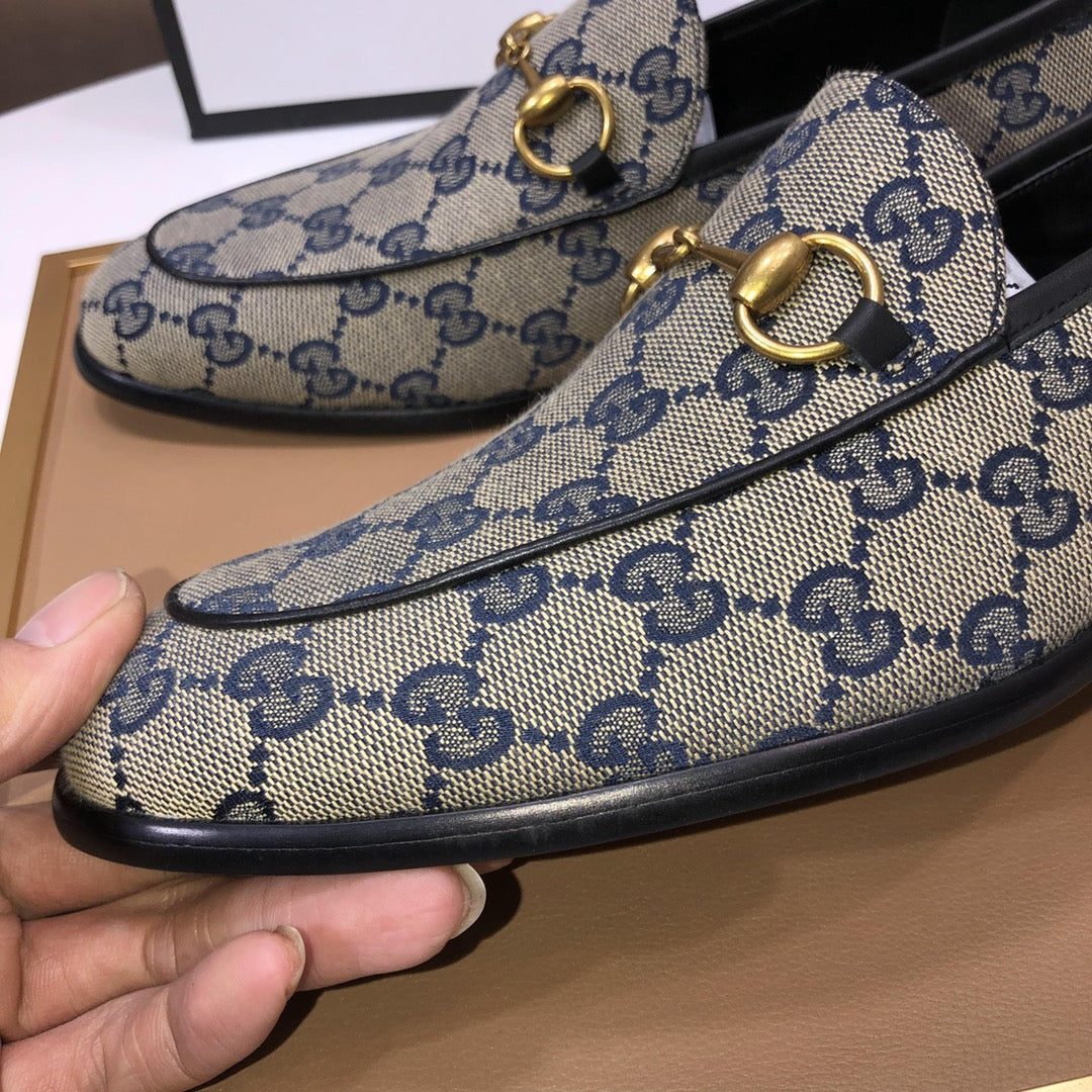 G-print premium casual loafers