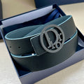 Men's White Gold Finish Brass Belt 1025061008