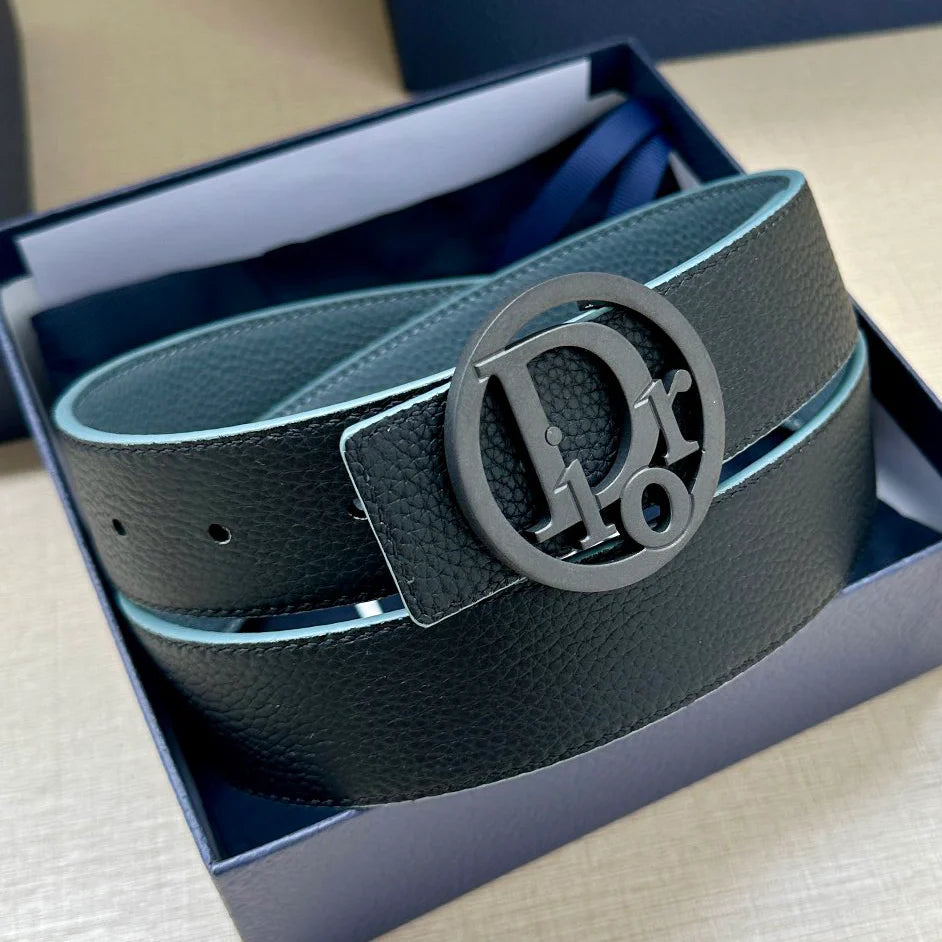 Men's White Gold Finish Brass Belt 1025061008