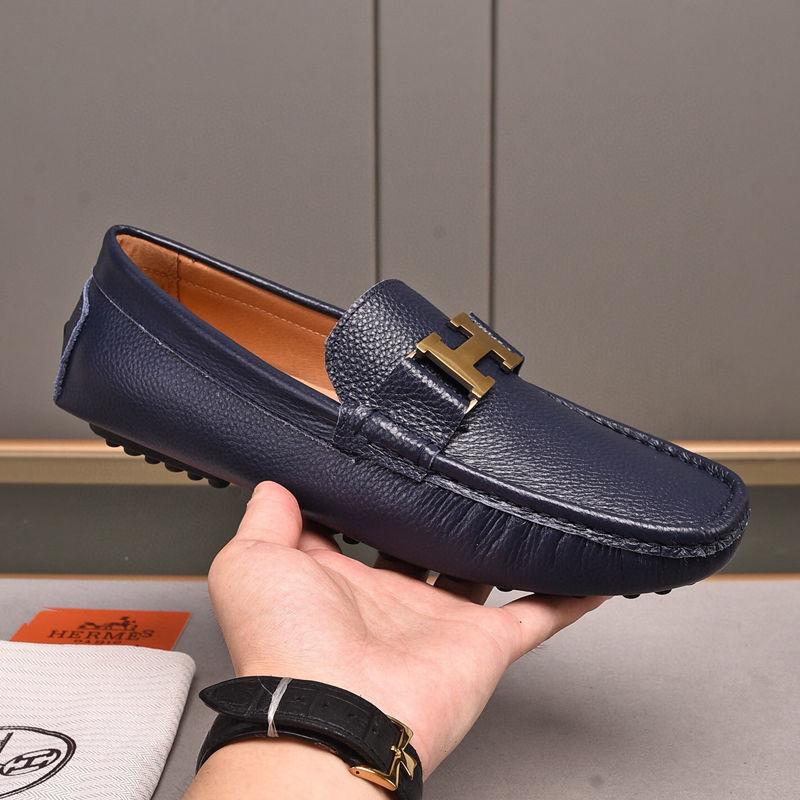 New Leather Casual Men's Shoes Comfortable Slip-on Loafers 1024031518