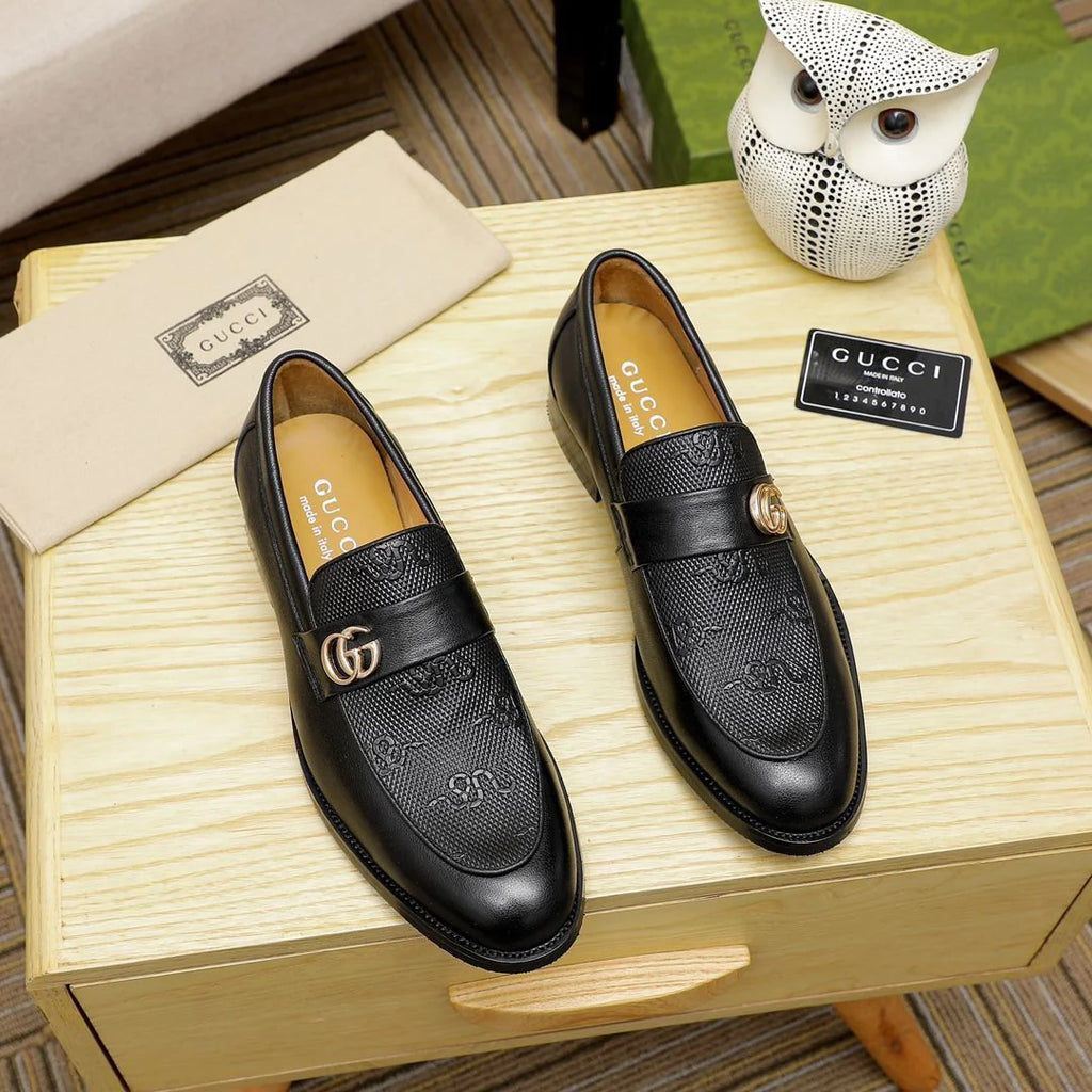 High-end Explosions Genuine Leather Slip-on Printed Breathable Thin Leather Shoes 1024032115