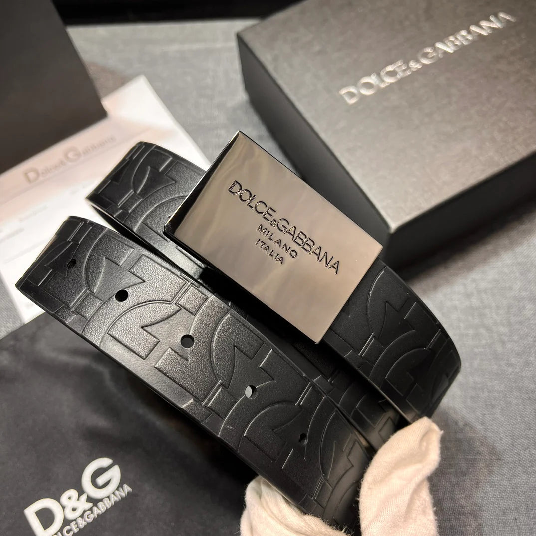 New Embossed Simple Versatile Belt 1025063004