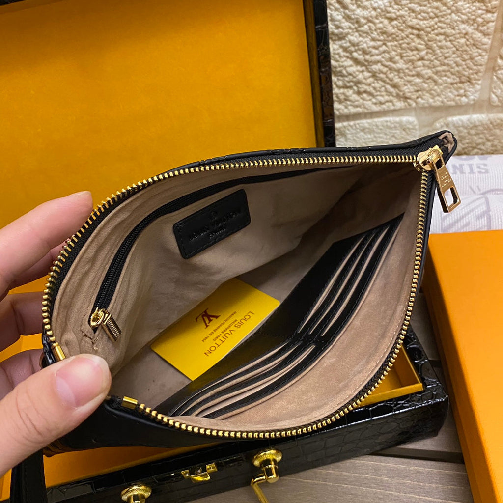 men's portable large capacity clutch  SXC053101