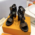 New fashion high heel sandals XC16052303
