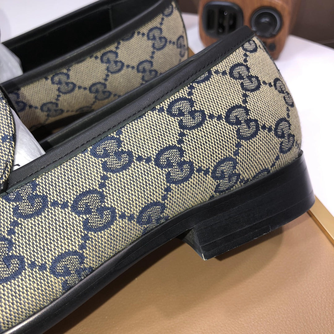 G-print premium casual loafers