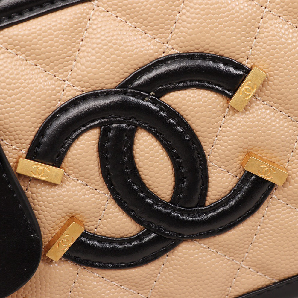 Vanity Case In Brown Leather