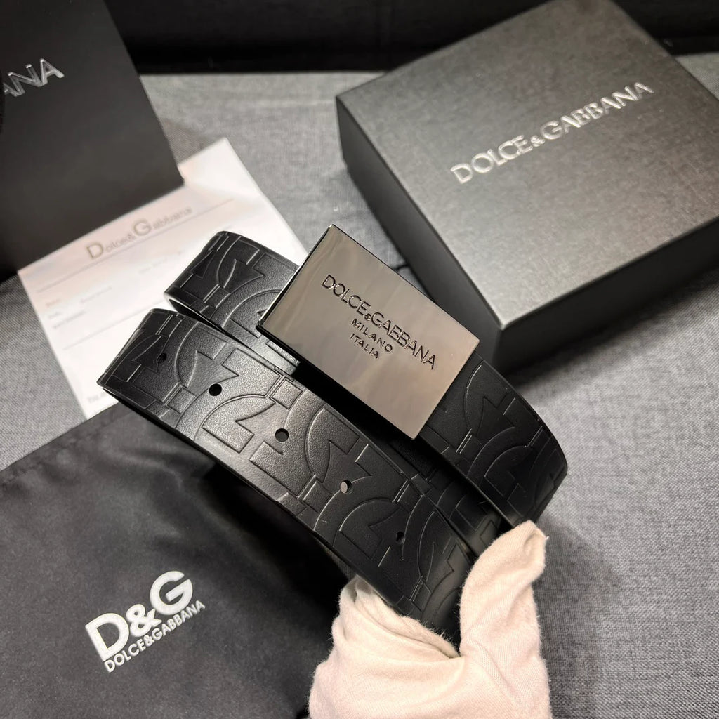 New Embossed Simple Versatile Belt 1025063004