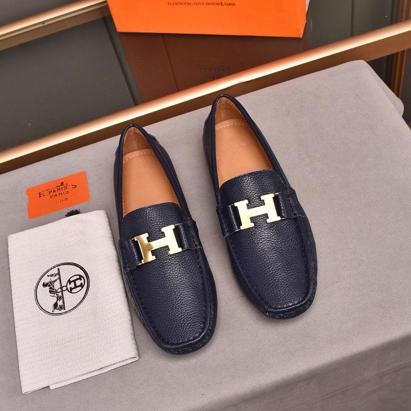 New Leather Casual Men's Shoes Comfortable Slip-on Loafers 1024031518