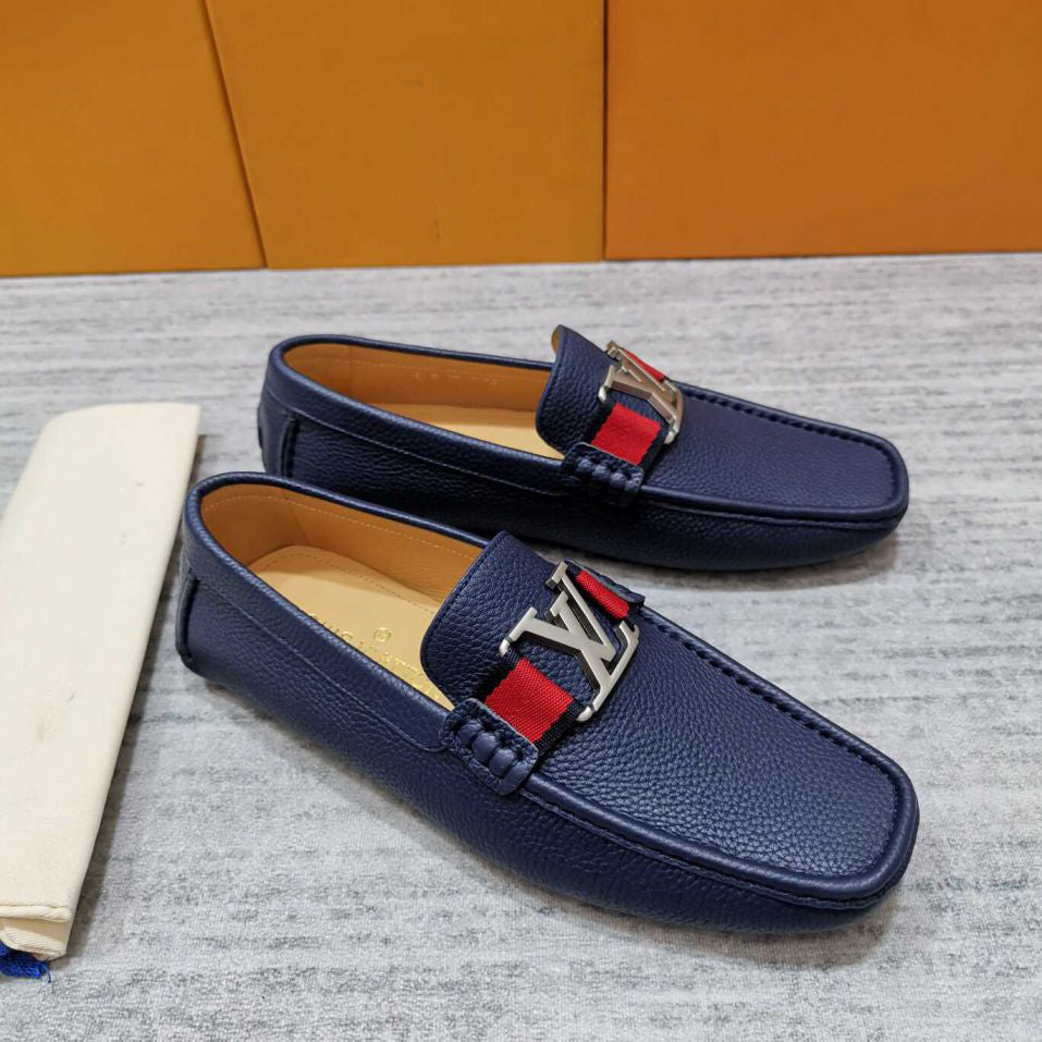 Logo Men Slip-on Shoes V10