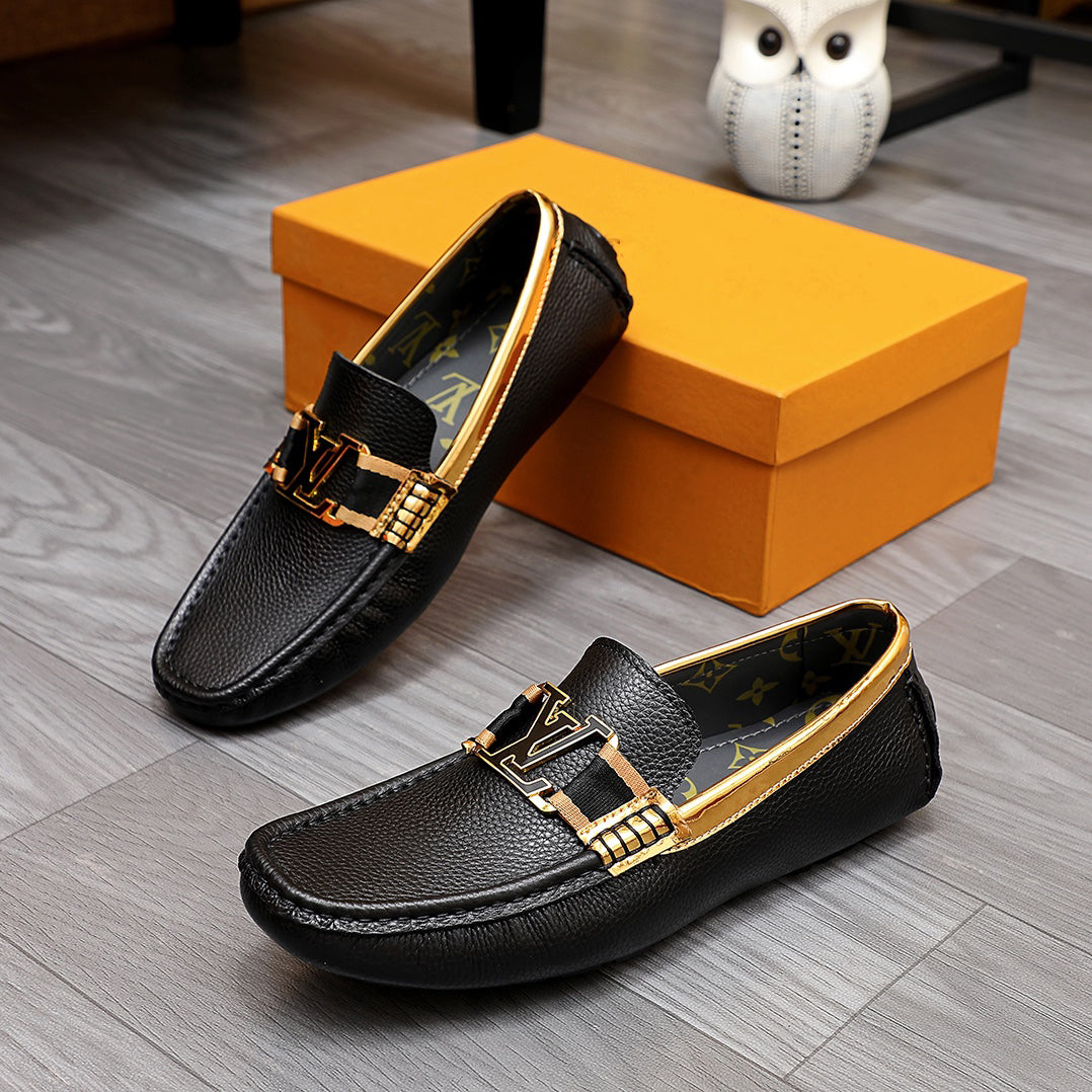Black Casual Fashion Loafers