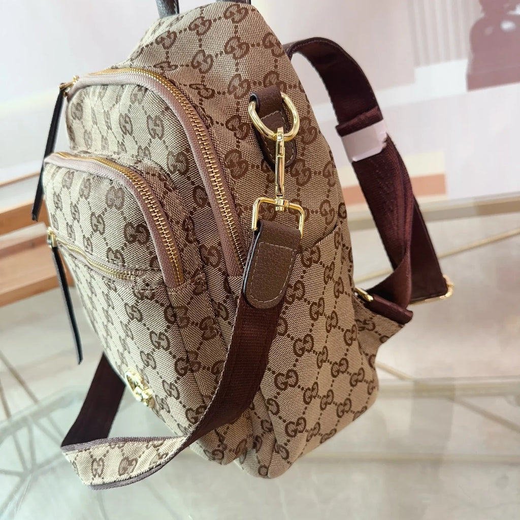 Men's and women's old flower shoulder bag 1025060906