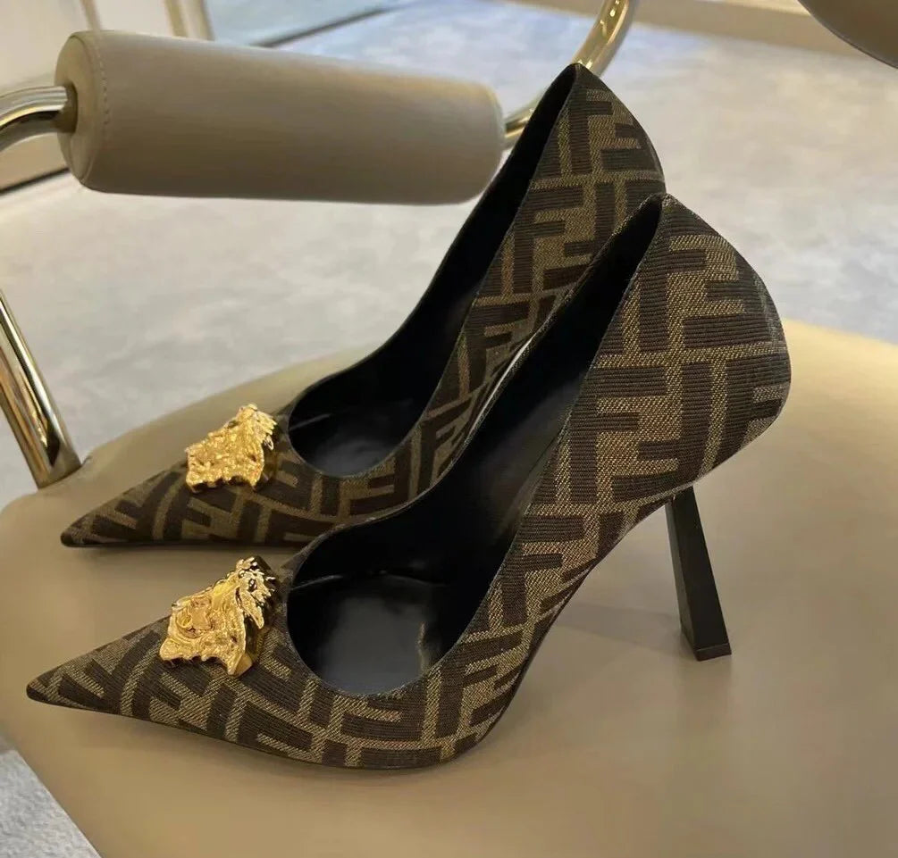 Luxury Co-branded Women's High Heels 1025031910