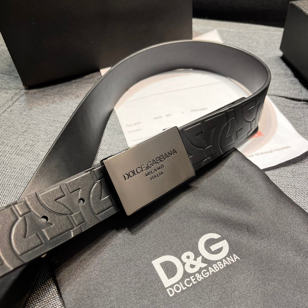 New Embossed Simple Versatile Belt 1025063004