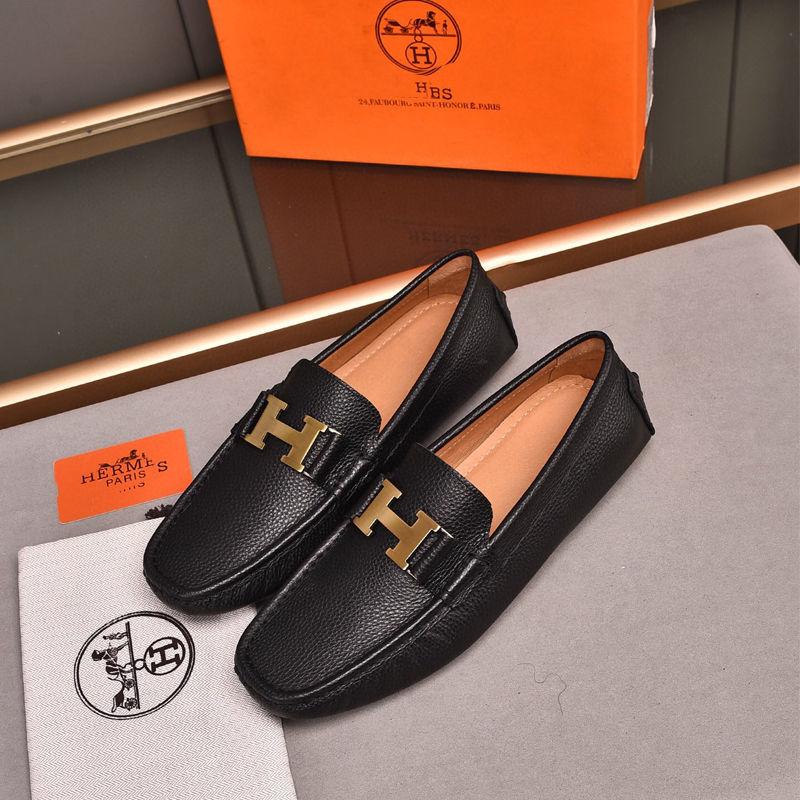 New Leather Casual Men's Shoes Comfortable Slip-on Loafers 1024031518