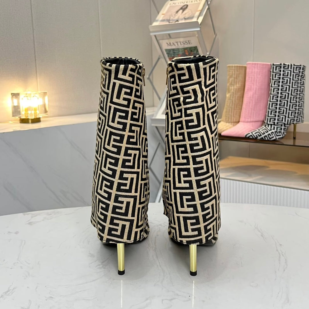 Balmain fashion stiletto ankle boots XC0424101413